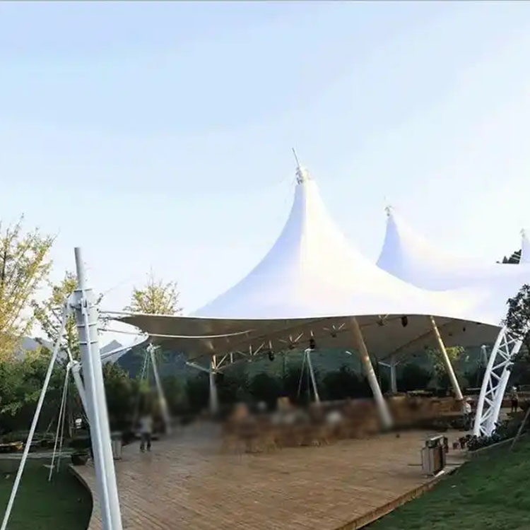 互助膜结构景观棚